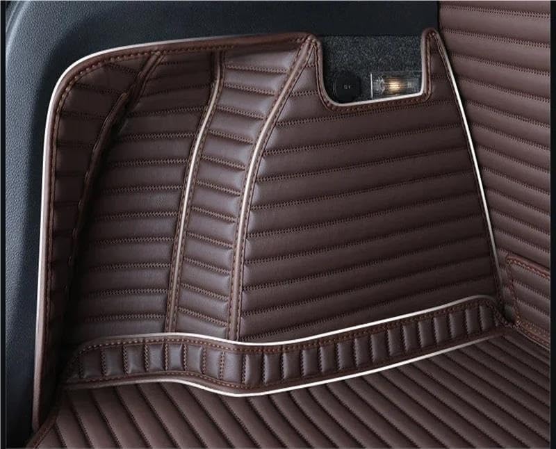 Tapis de coffre pour Renault Fluence 2011-2017 imperméable noir et rouge - 3