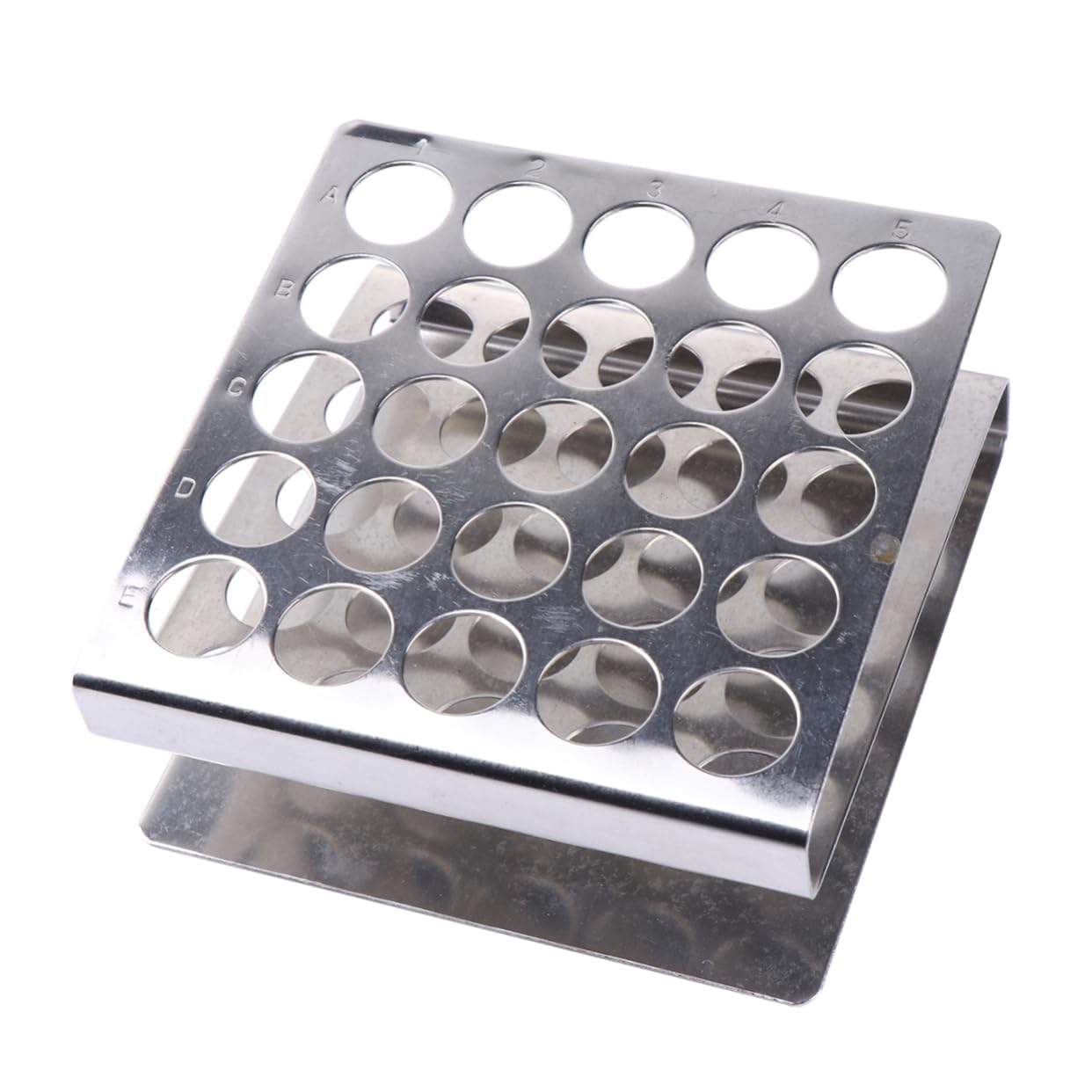 Anneome 3piezas Soporte De Tubos De Inoxidable z Huecos Para Escolares y Experimentos Científicos Accesorio Práctico y Para Almacenamiento y Organización