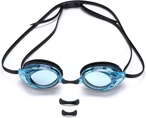 Kagle - Gafas de natación para adultos y jóvenes, gafas de natación, antiniebla, lentes transparentes, gafas de natación para hombres y mujeres