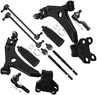 SCITOO 10-Piece Front Suspension Kit for 2013-2018 Ford Escape: Control Arms, Tie Rods, Sway Bar Links, Boots
