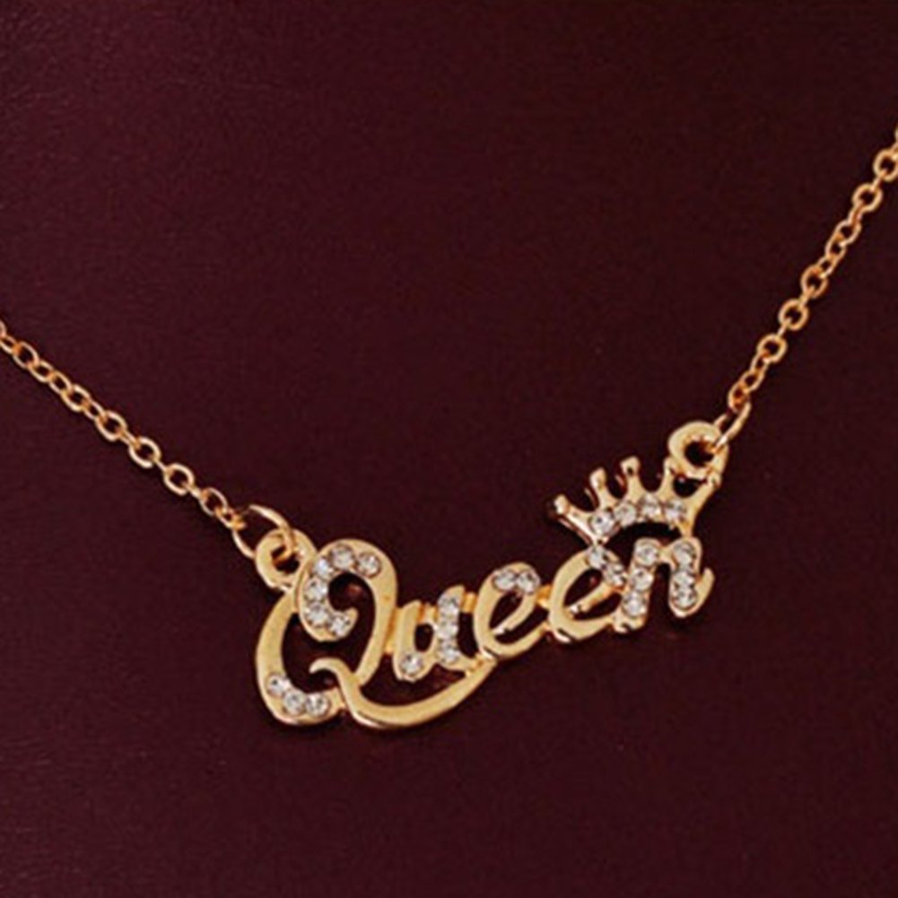 Collana a strati Amen Madonna di Loreto ottone dorato con zirconi bianchi | vendita online su