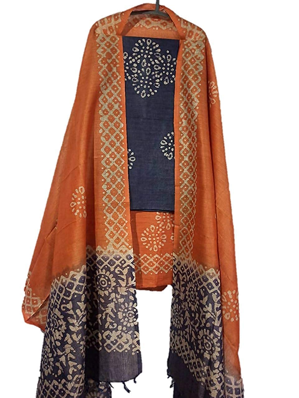 Salwar Suit Cotton Silk Batik Print Dress Material Unstitched Suits Piece With Dupatta Dress material for women & girls