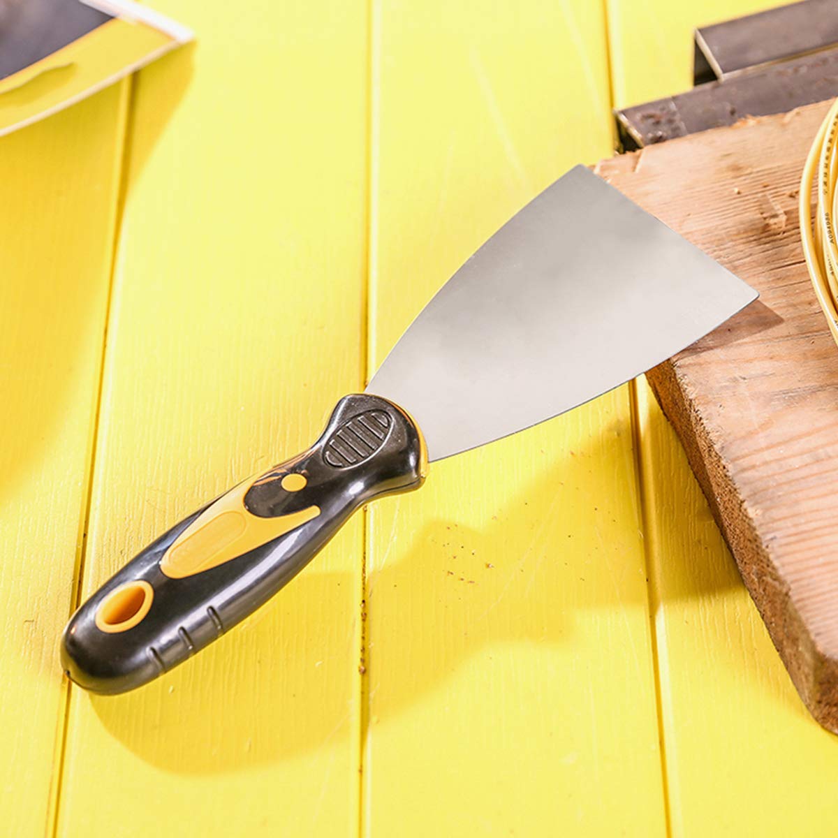 Raspador de pintura con espátula masilla 3 pulgadas for herramienta pintores madera(2 inch)