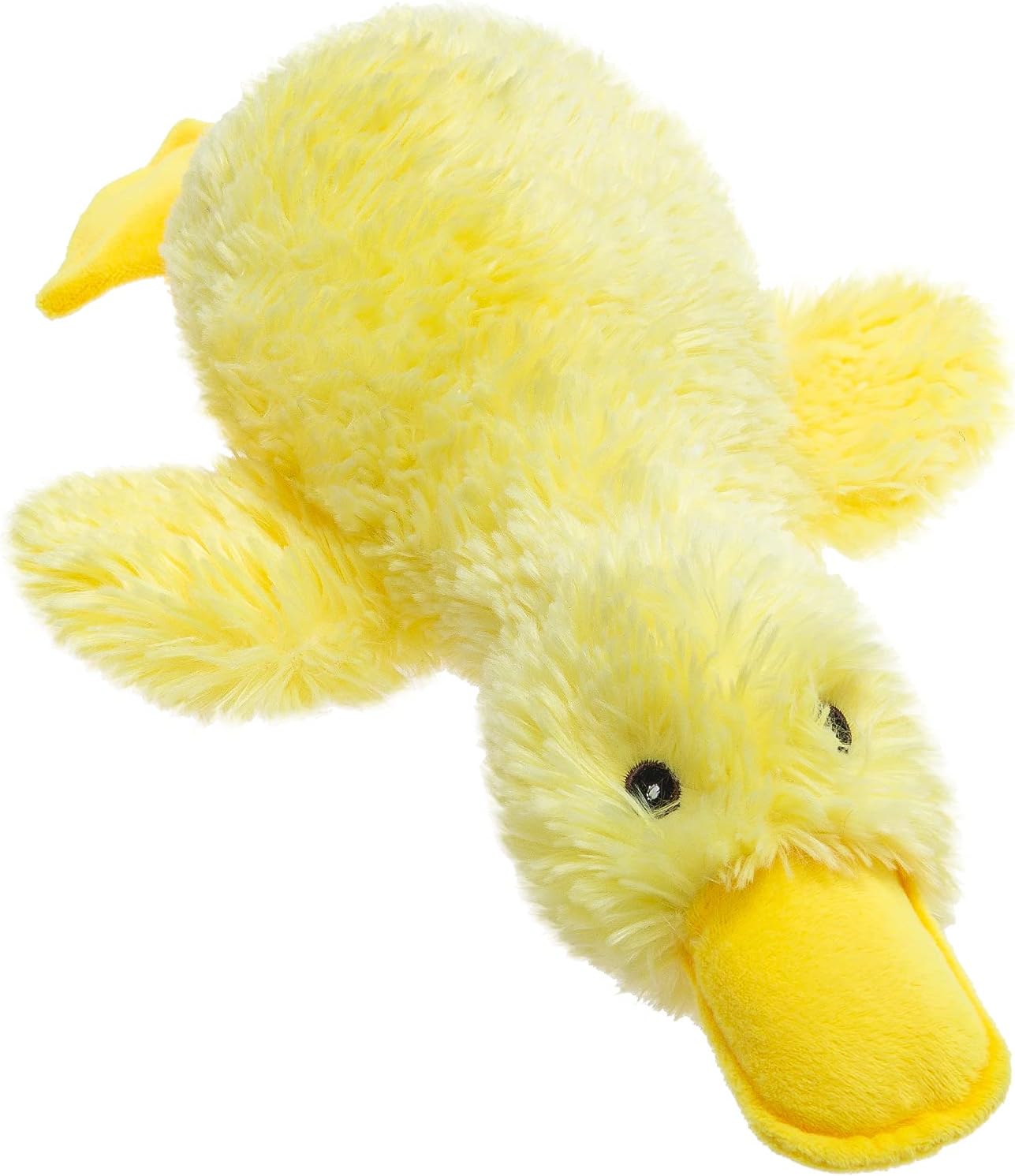 Pet Supplies EXPAWLORER Plush Squeaky Duck Dog Toy 14" Large Stuffed Soft Cute Duck, Best