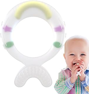 Silicone Teething Toys - Soft Teething Relief Teether Toys | Chewable Teether Easy to Grip, Nursing Teething Silicone Teethers for Children, Boys, Girls Dutyrow