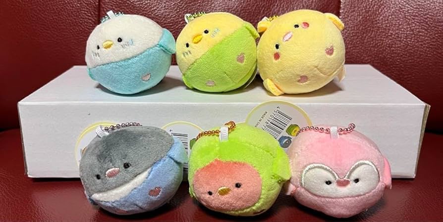 Amazon.co.jp: よりどりいんこ もちふわぷちマスコットBC