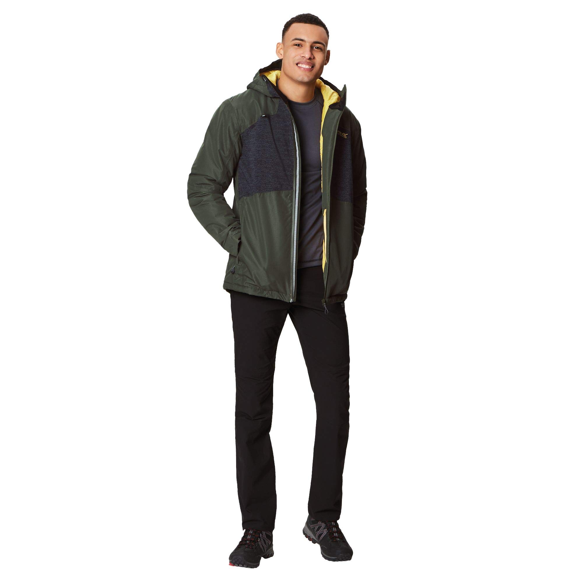 Regatta Garforth Ii Waterproof And Breathable Thermoguard Insulated Hooded Chaqueta Hombre