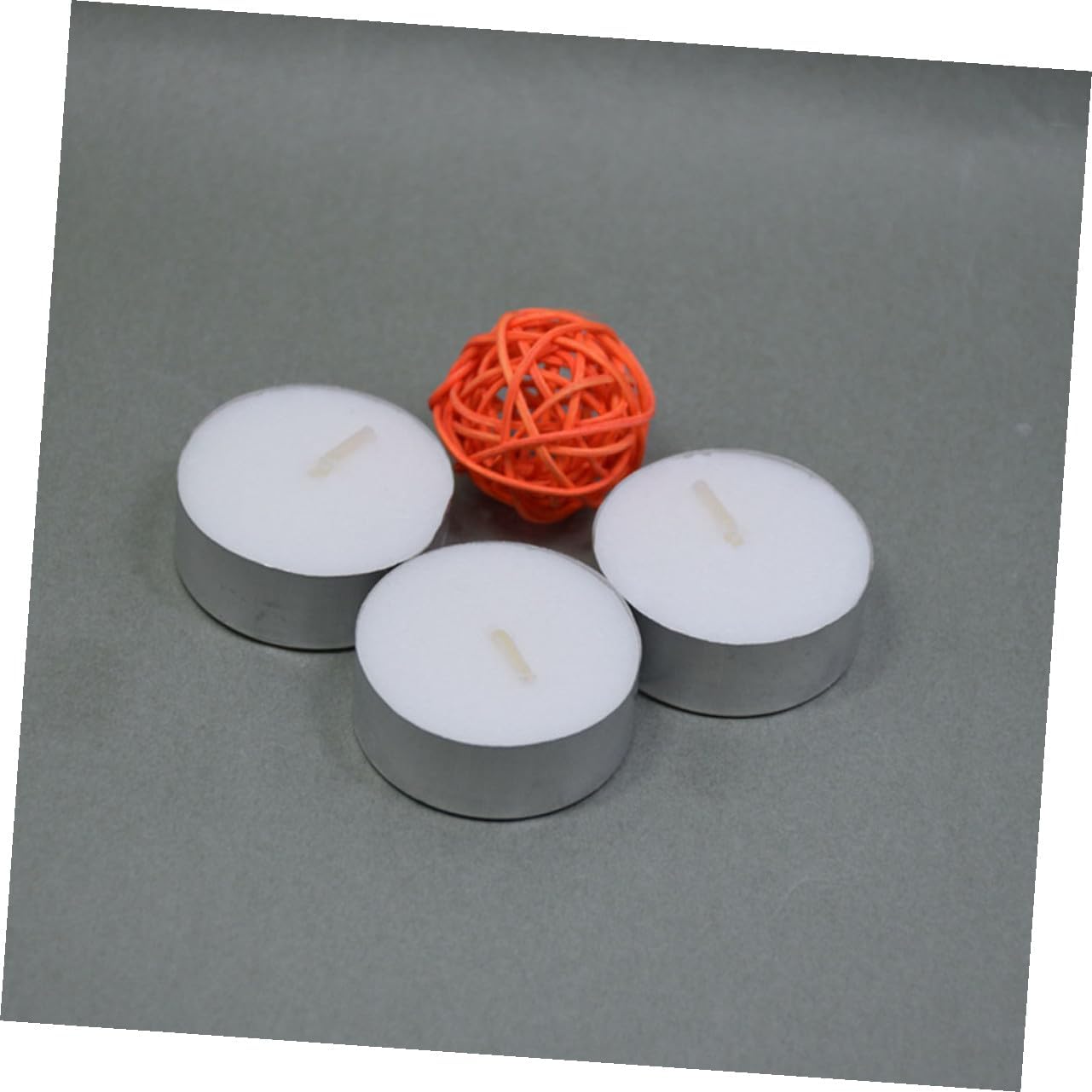 100pcs Unscented Multi-Function Mini Tea Candles White Votive Household Candles for Wedding, Office, and Home Décor