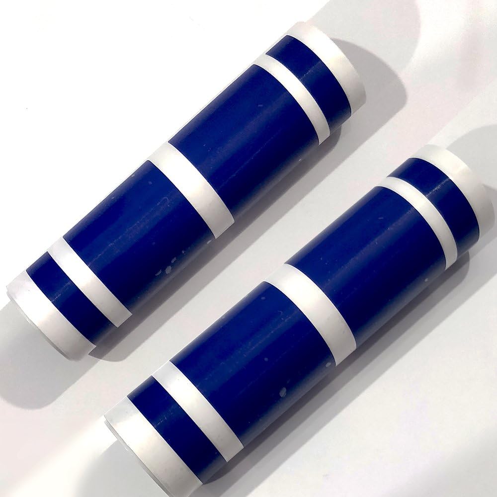 Auto5D DIY RS10016 PVC Vinyl Graphics Racing Stripe Decals for Car Hood, roof and Trunk Styling, 15 x 180 cm, Dark Blue Gloss -2 Piece