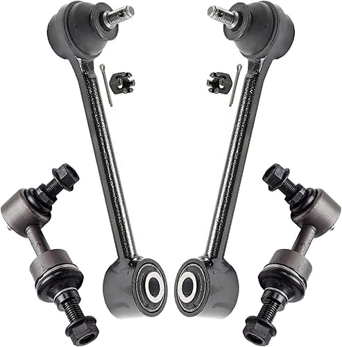 Miniatura 188 de Detroit Axle - Kit de brazos de control delanteros de 4 piezas para Chevrolet Aveo Aveo5 Pontiac G3 Wave Wave5 Suzuki Swift+, 2 brazos de control