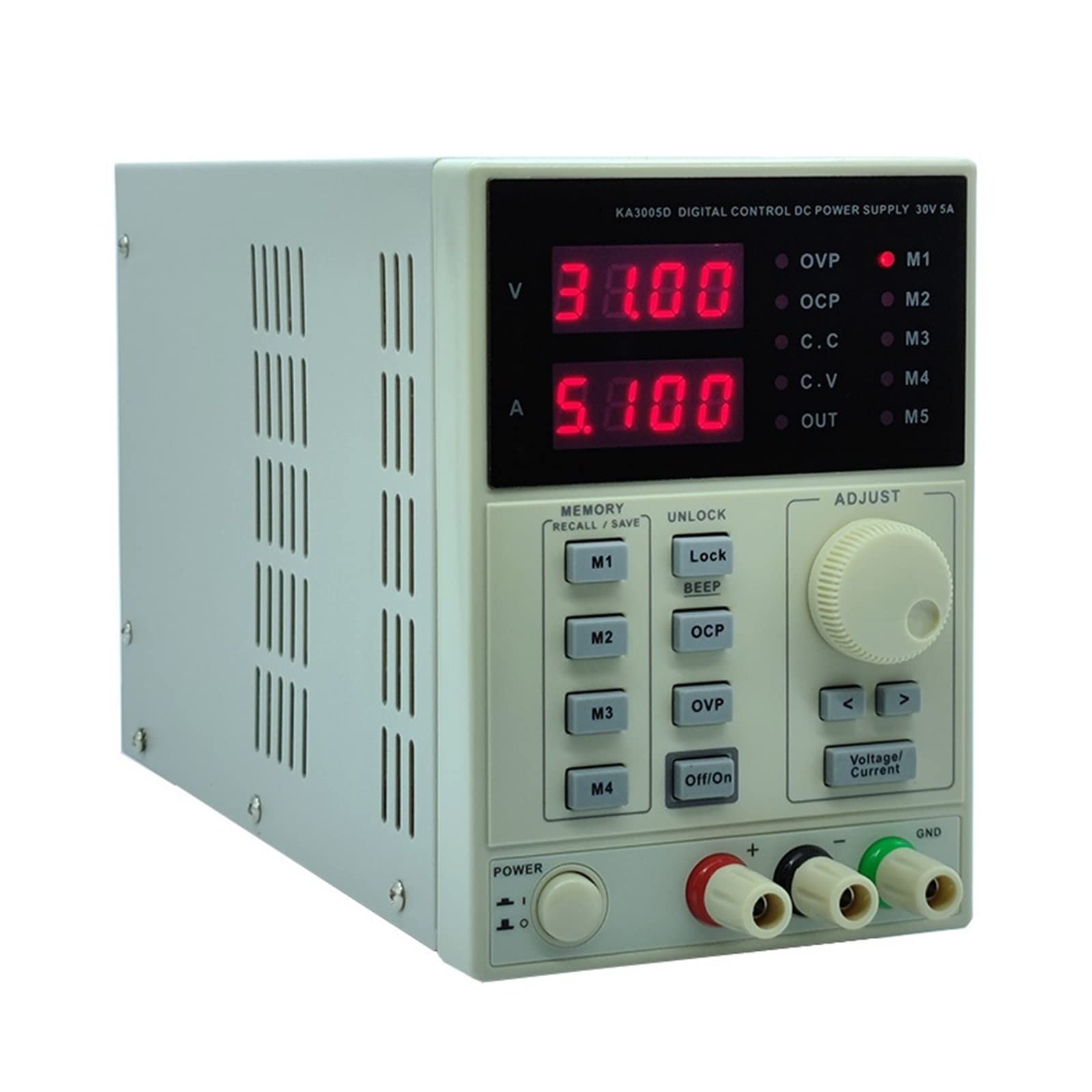 Fuente de alimentación de CC programable Digital ajustable de precisión KA3005D fuente de alimentación de laboratorio 30V 5A laboratorio de servicio 0,01 V 0.001A
