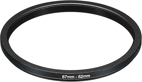 PATIKIL Anillo reductor de metal de 2.638in-2.441in, anillo adaptador de filtro de lente de cámara, anillo adaptador de filtro de aluminio para capó PATIKIL Anillo reductor de metal de 2.638in-2.441in, anillo adaptador de filtro de lente de cámara, anillo adaptador de filtro de aluminio para capó