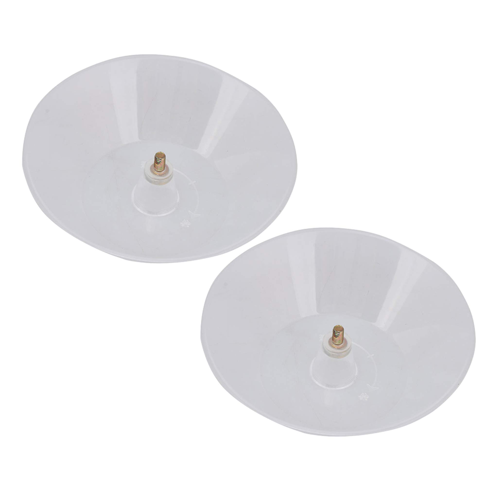 RDEXP 2PCS Transparent Plastic Range Hood Oil Collection Grease Cup Screw Dia 4.5mm