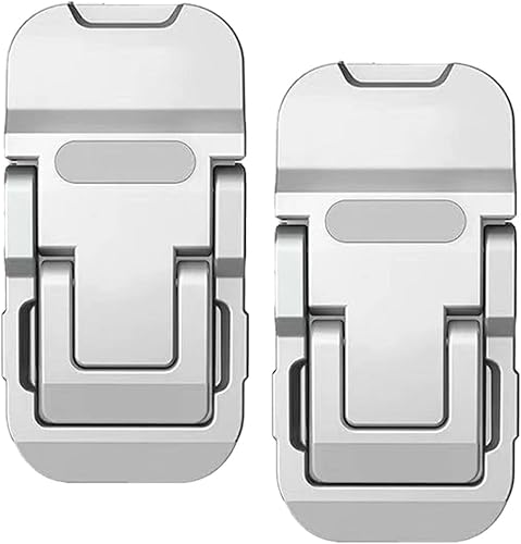 Miniatura 8 de 2 soportes pequeños para laptop, mini soporte para computadora portátil para escritorio, elevador de teclado de computadora pequeño portátil con 2