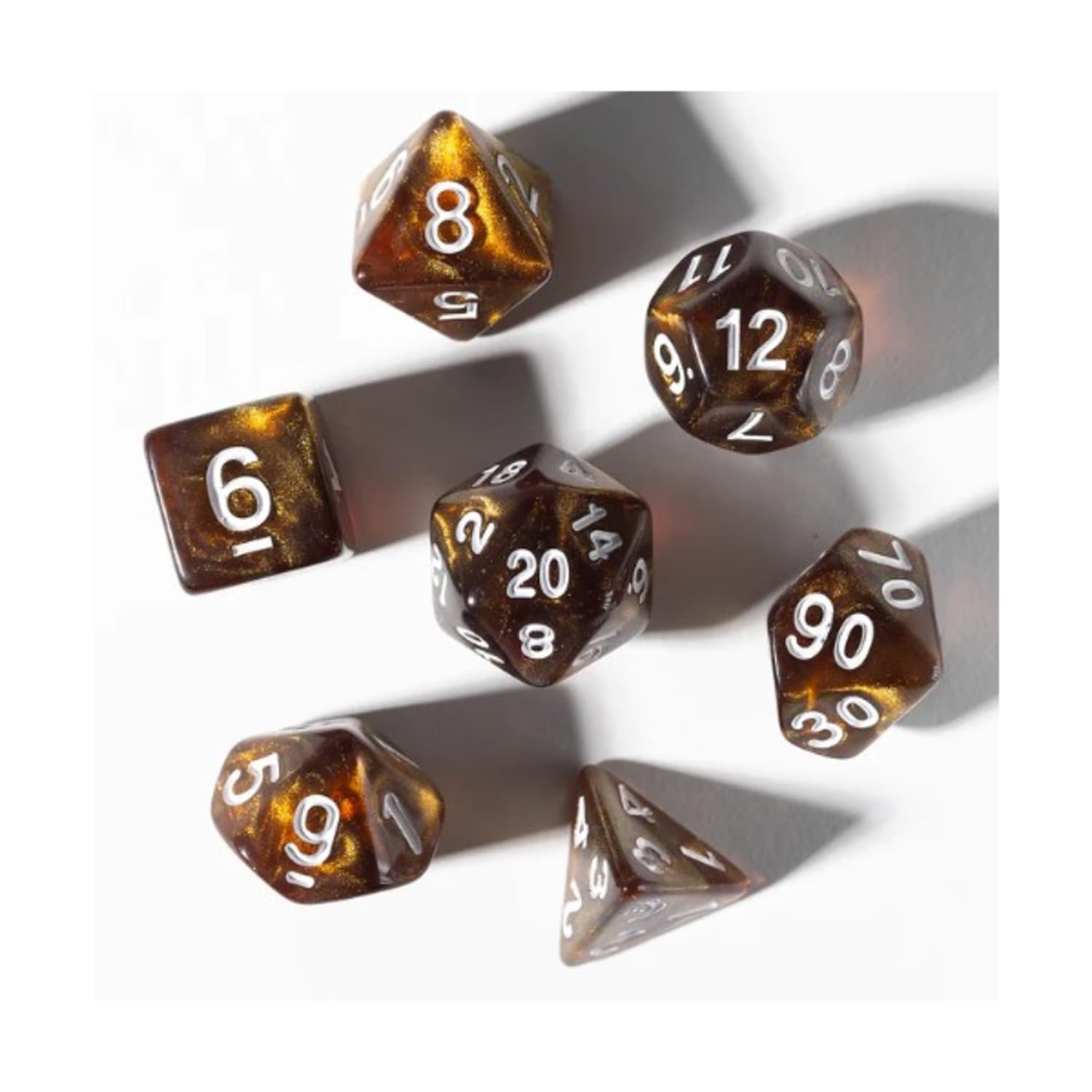 Poly Set - Unearthed Treasure - Topaz (8)