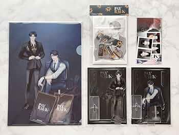 【韓国BL】payback グッズ まとめ売り bomtoon PAYBACK BOMTOON POP UP STORE OFFICIAL GOODS Korean BL Lezhin