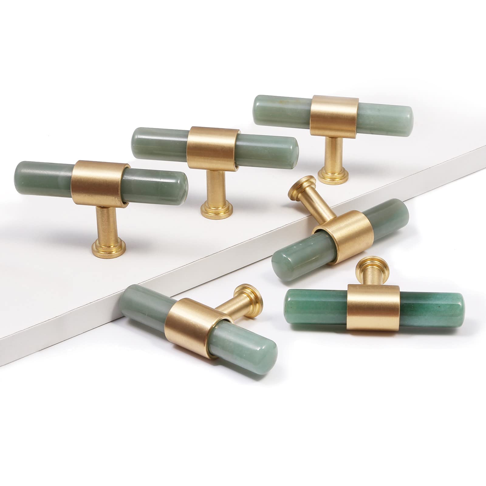 Florero Verde Del Vidrio De La Depresión Imagen De Archivo - Imagen De