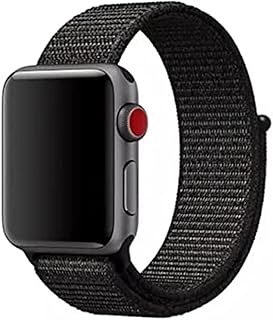 سوار من النايلون خفيف الوزن وجيد التهوية متوافق مع ساعة آبل سلسلة الترا 2 | 9 | 8 الترا | 8 | 7 | 6 | 5 | 4 | 3 | اس اي من دادو