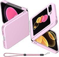 Vista 16 de AICase para Samsung Galaxy Z Flip 7 Funda Transparente con Anillo, [Anti-Amarilleo] Funda Ultradelgada de Ajuste Estrecho de PC Duro Transparente