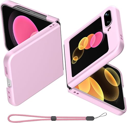 Miniatura 16 de AICase para Samsung Galaxy Z Flip 7 Funda Transparente con Anillo, [Anti-Amarilleo] Funda Ultradelgada de Ajuste Estrecho de PC Duro Transparente