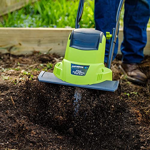Image of Earthwise Power Tools by ALM TC70065EW 6.5-Amp 11-Inch Corded Electric Garden Tiller Cultivator, Green