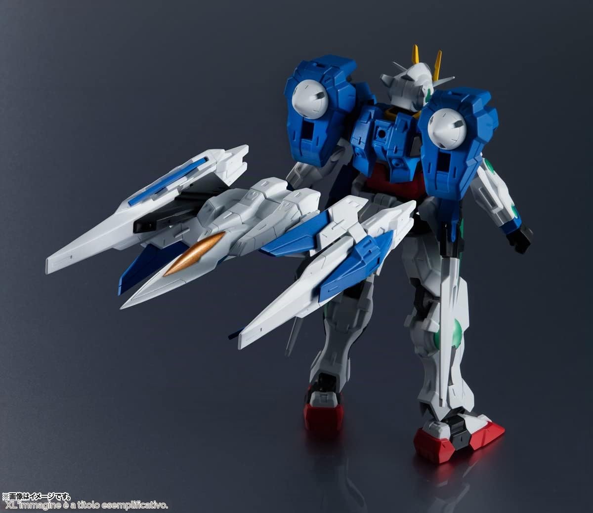 Bandai MERCHANDISING LICENCE Tamashi Nations - Mobile Suit Gundam - GN-0000 + GNR-010 00 Raiser, Spirits GUNDAM UNIVERSE