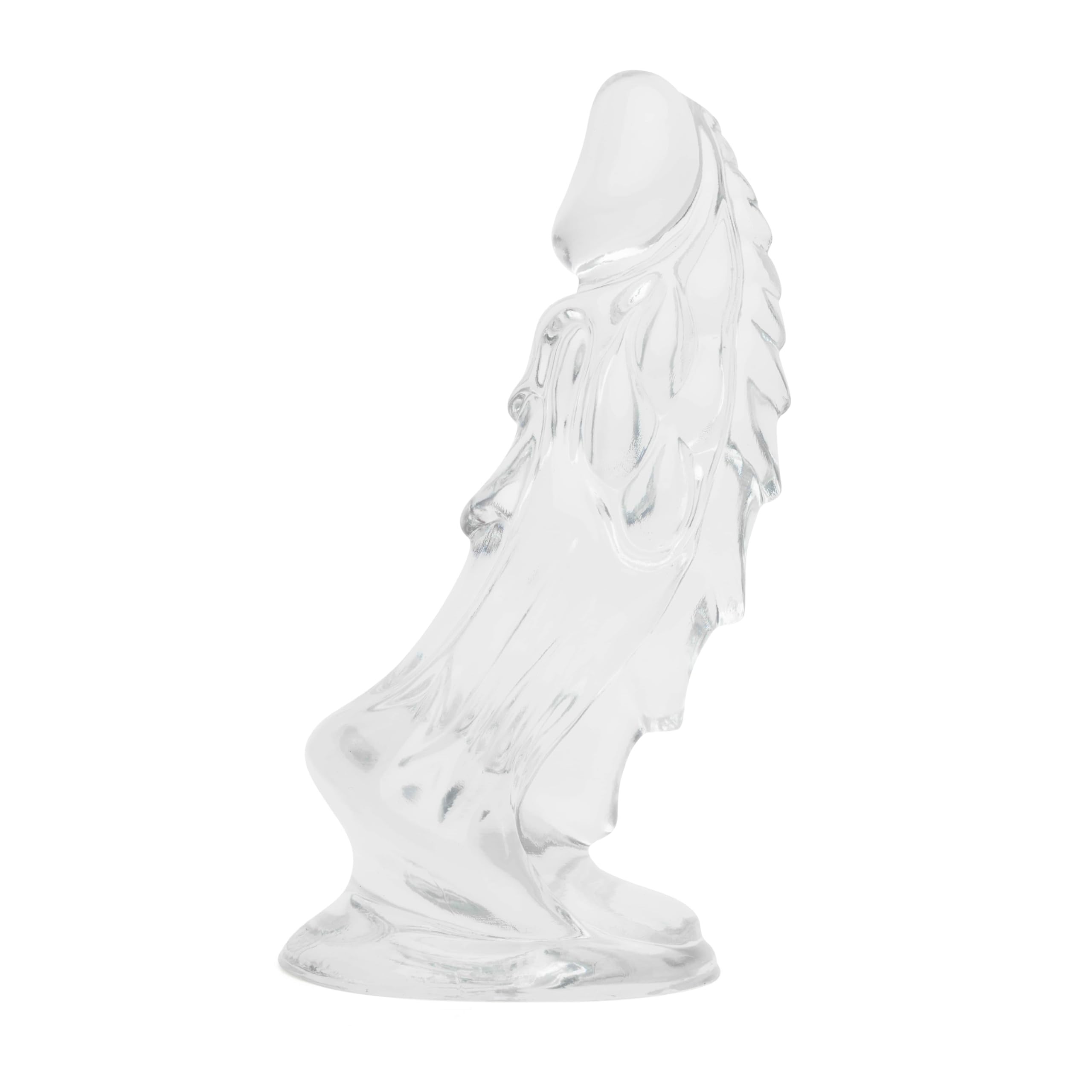 Lovehoney Wild Wonder Fantasy Dildo | Thick Monster Dragon Dildo with Strong Suction Cup | 6.5 Inch Big Girthy Anal Toy for Women, Men & Couples | Realistic G Spot Massager Adult Sex Toy | Clear