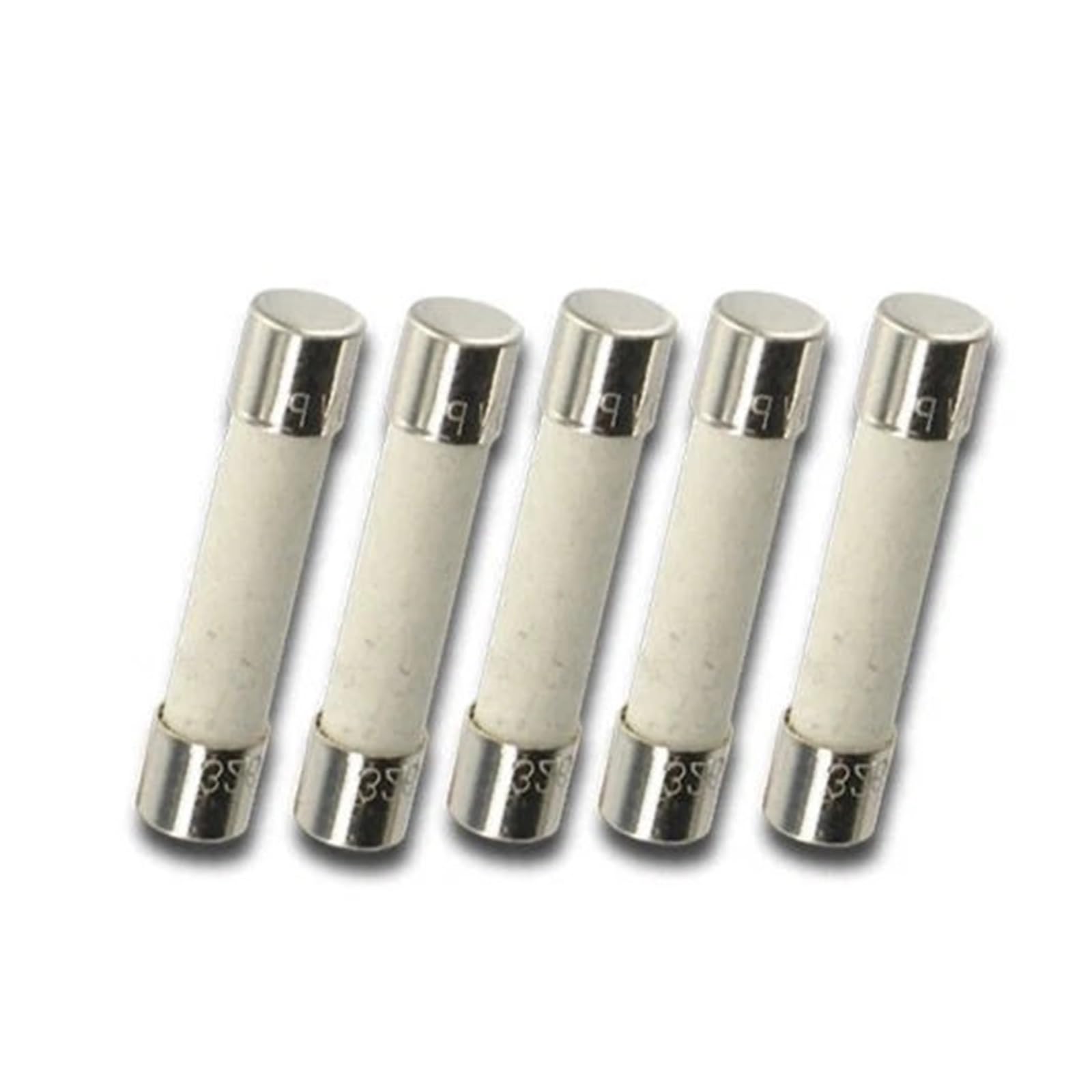 KXIWLUFV 5PCS T8A 250V Ceramic Fuse 6X30mm