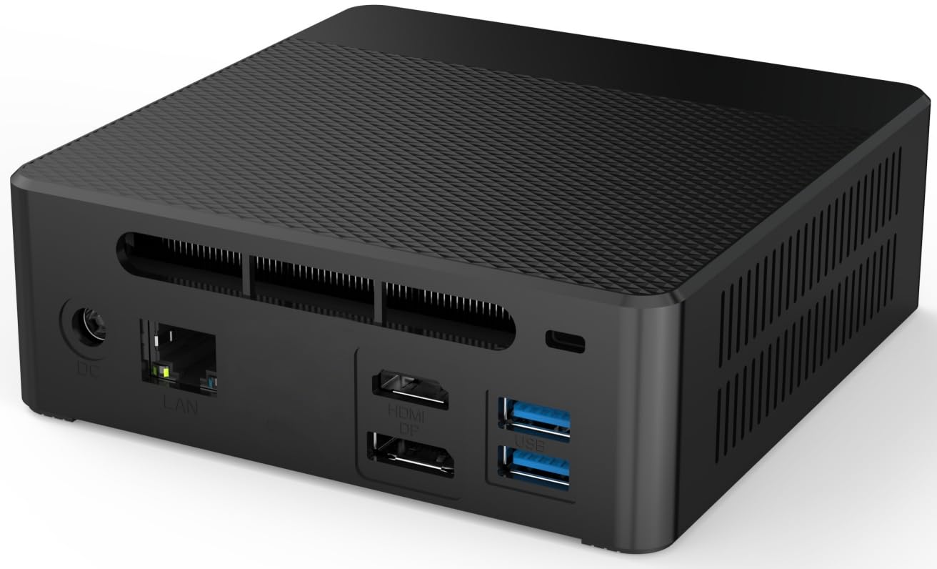 Quad Core Mini PC mit 3 Jahren Garantie! N5095 Quad Core, 2.9 GHz, 8 GB DDR4, 128 GB SSD NVME, Intel UHD, HDMI, Displayport, Bluetooth, USB 3.0, WLAN, Windows 11 Prof. 64, MS Office! #8463