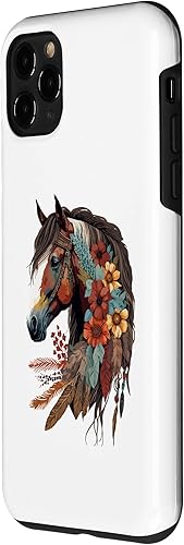 Miniatura 2 de Funda para iPhone 11 Pro Equestrian Horse Girl Western CowGirl con tema de equitación