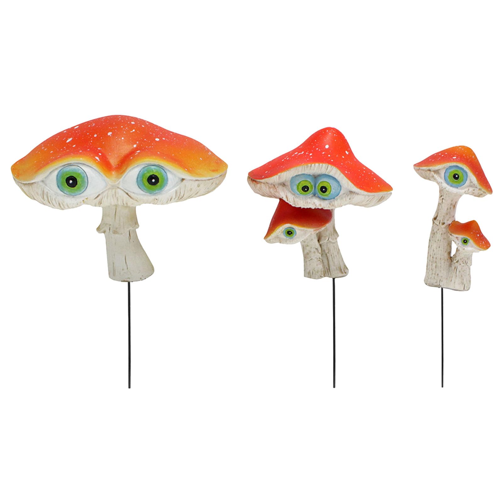 Piquet de jardin champignon en résine pour sublimer vos cours