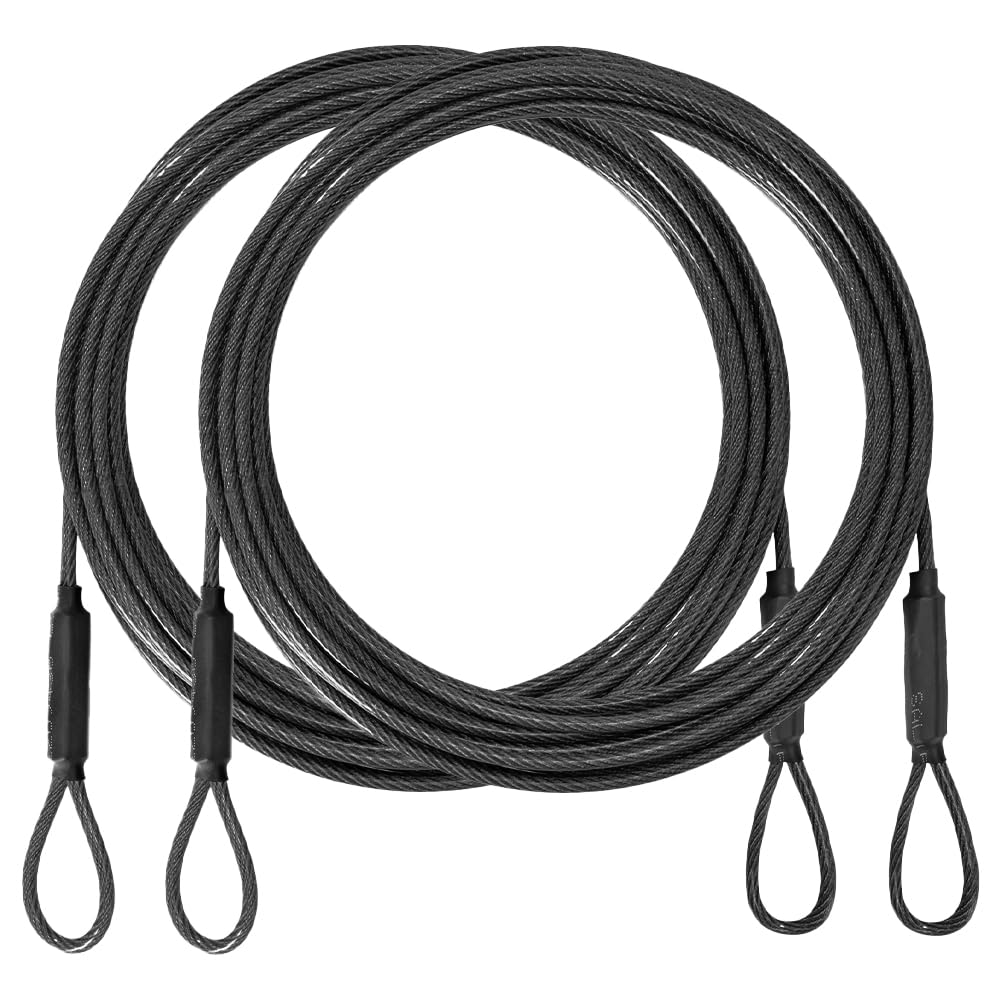 Cable de seguridad de acero inoxidable trenzado de alta flexibilidad y resistencia