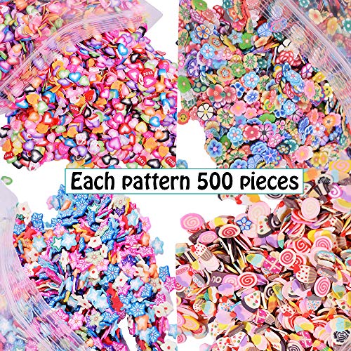 Ehope 3D Fruit Slices Polymer Clay Slices Fruit Nail Art Slices Polymer Slices Diy Fruit Nail Art Supplies Making Kit Decoration Arts Crafts For Nail Art And Cellphone Decorations （5000 Pcs） #TOP3