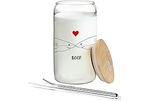 Heartfelt Shark in a Jar Glass Cup: A Novel Anniversary Gift