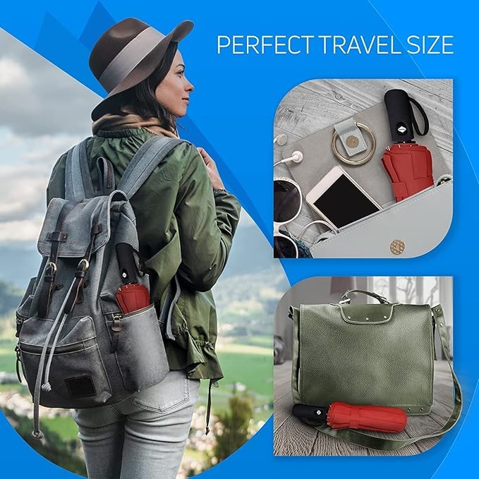 61INWWXgmWL Le Daizy 3 Fold Umbrella for Rain with Auto Open and Close Umbrella for Women and Men