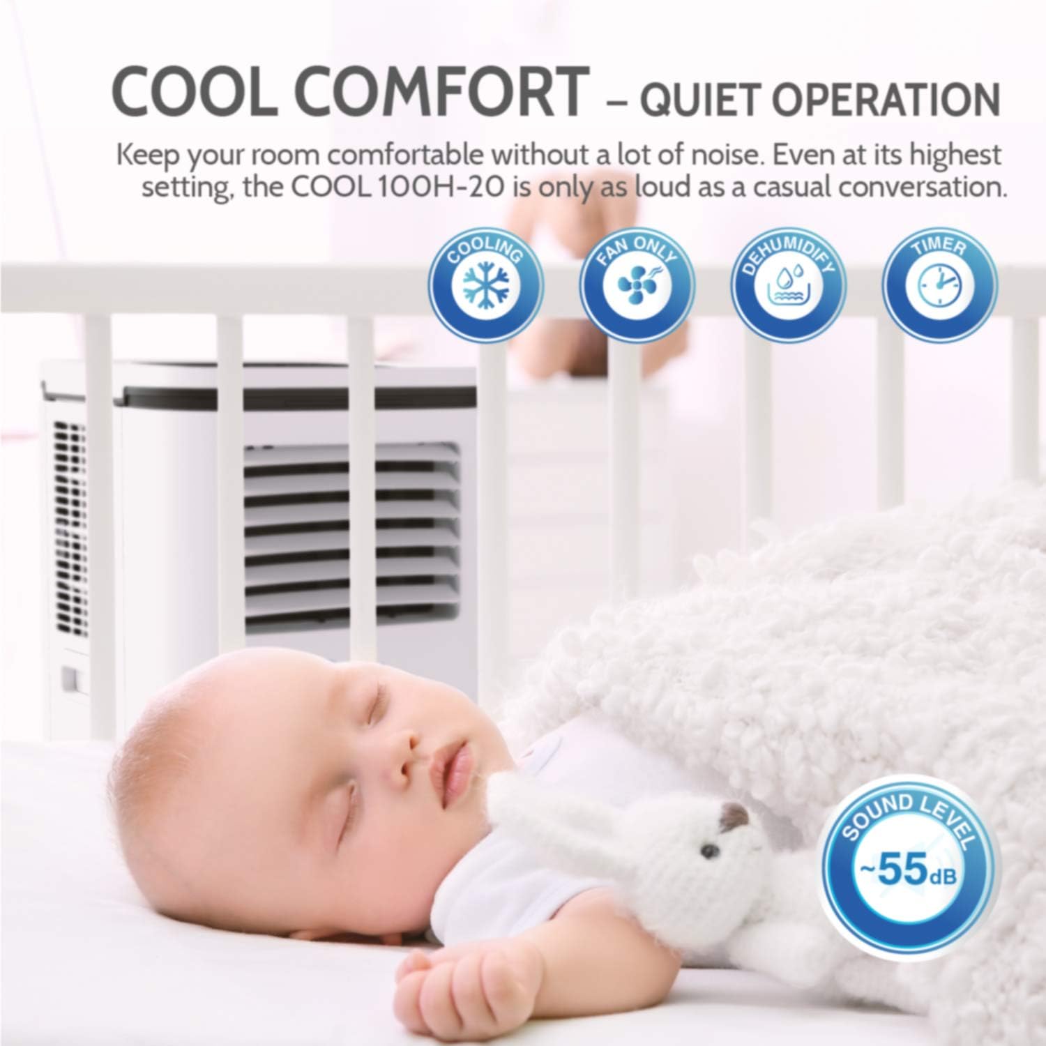 ROLLICOOL 14000 BTU Smart Portable Air 