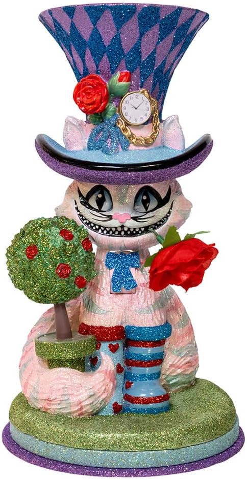 Kurt Adler 10" Hollywood Nutcrackers™ Cheshire Cat Nutcracker