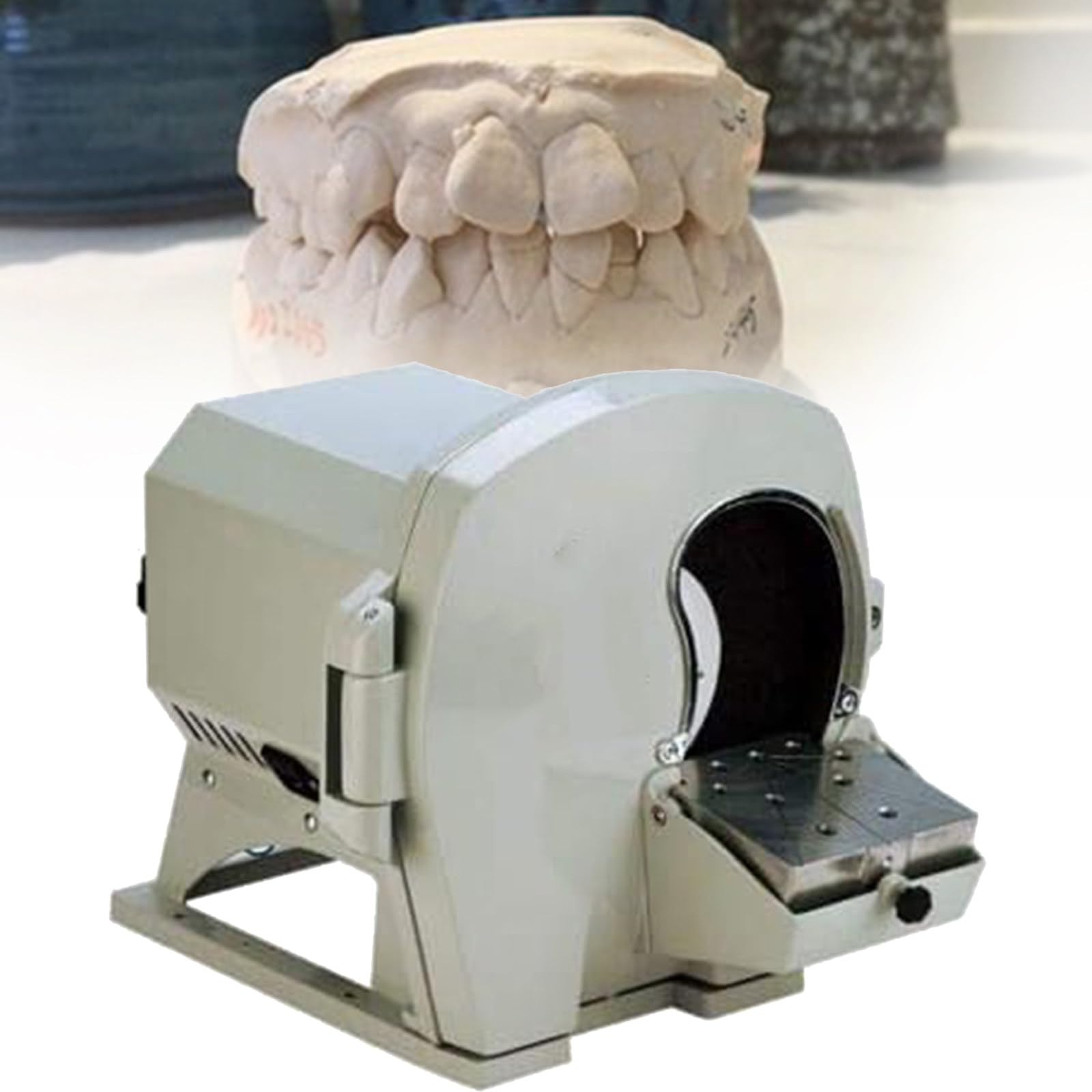 JT-19 500W Taille-modèle Dentaire Humide, Taille-modèle abrasif pour plâtre, Machine à Disque pour arcs en plâtre 2800rpm, Équipement de Taille de modèle en plâtre pour plâtre