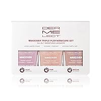 Vista 2 de Dermelect Makeover Ridge Filler - Tratamiento de uñas galardonado, fortalece, hidrata, oculta imperfecciones, enriquecido con queratina y péptidos