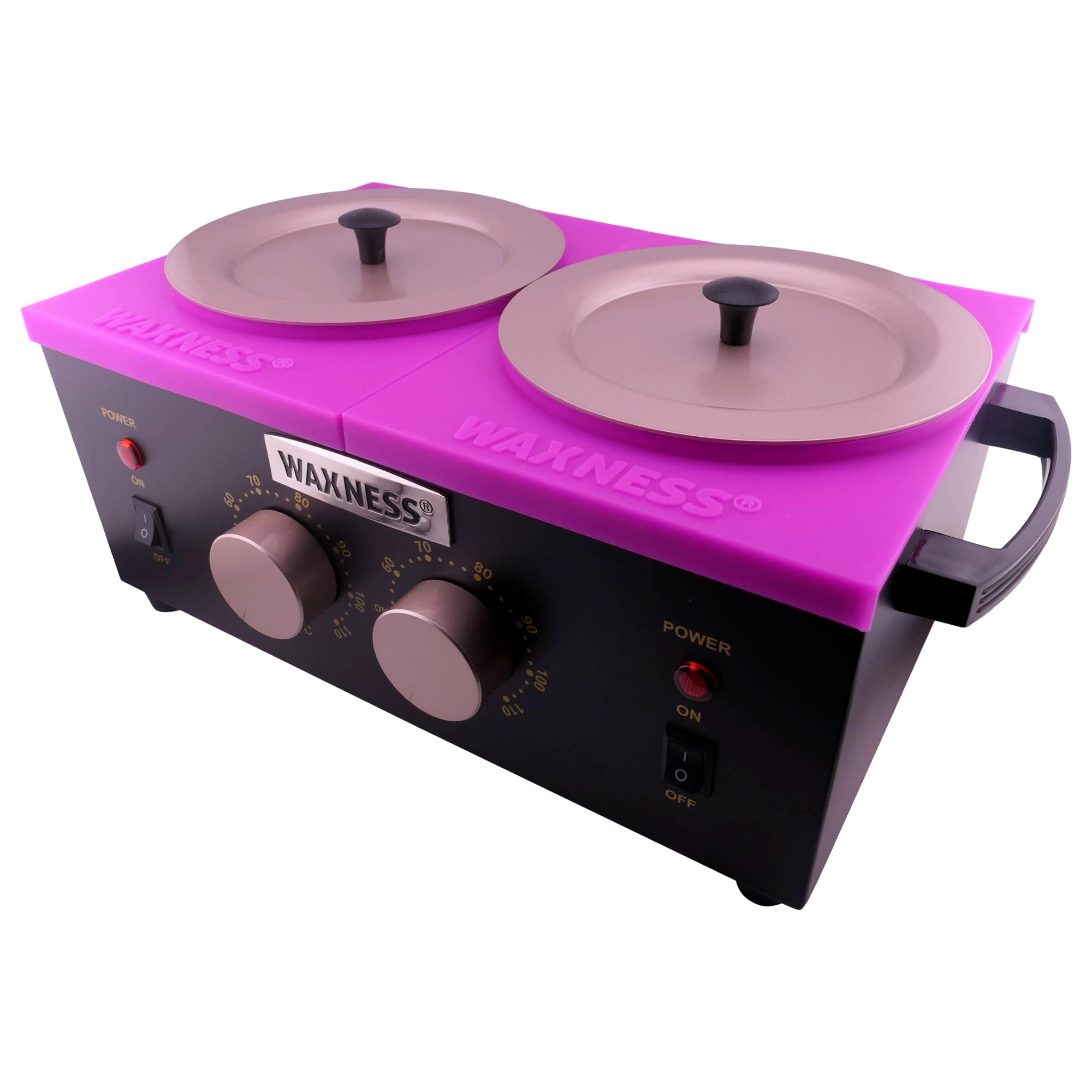 Waxness Scaldacera professionale doppio WN-5002 E Black Elite Series 2 X 1 lb 2 anni di garanzia