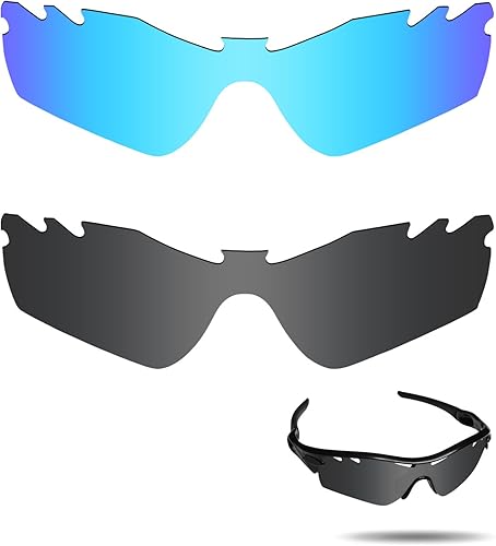 Lentes polarizadas de repuesto para gafas de sol Oakley Radar Path ventiladas con resistencia a los impactos, protección contra rayos UV y
