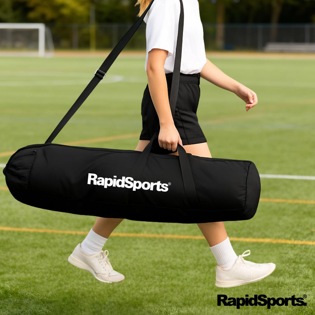 Fitness Health - Set di allenamento per atleti di velocità e agilità, scivolo di velocità, ostacoli, scala di agilità e coni sportivi, picchetti in metallo e borsa per il trasporto