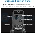 FeiyuTech SCORP-C2 AI Caméra de suivi du visage Gimbal,3-Axis Stabilisateur pour appareil photo DSLR/Mirrorless, pour Sony Canon Panasonic Nikon Fujifilm Sigma BMPCC,Tir vertical autochtone,Max 7.72lbs,Voie intelligente