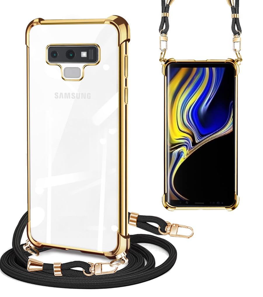 Amazon.co.jp: PAILAIMEN Galaxy Note 9 ケースクリア ショルダー SC