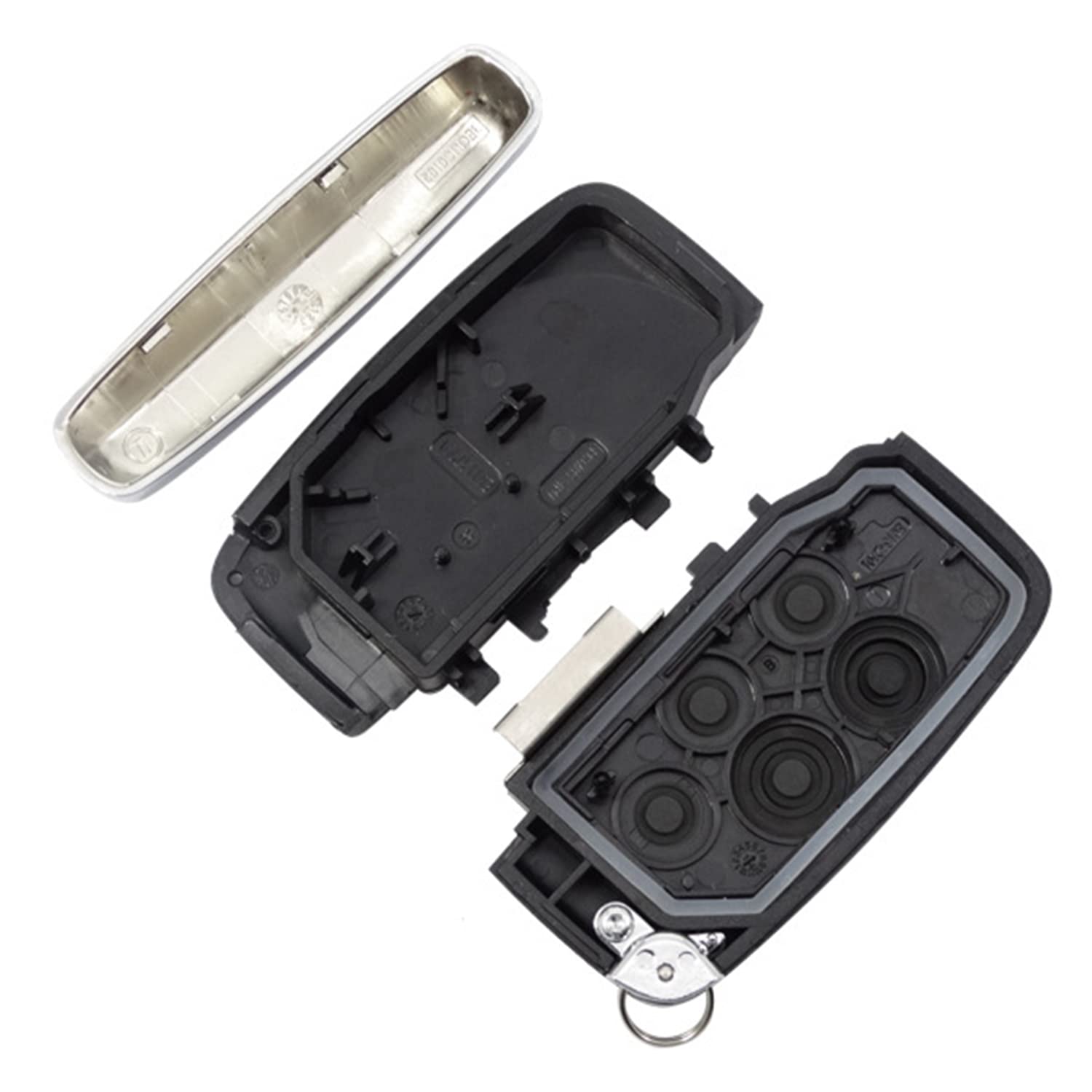 Coque Clé Discovery 3 Land Rover - Boîtier Télécommande 3 Boutons Compatible Range Rover LR3 Sport