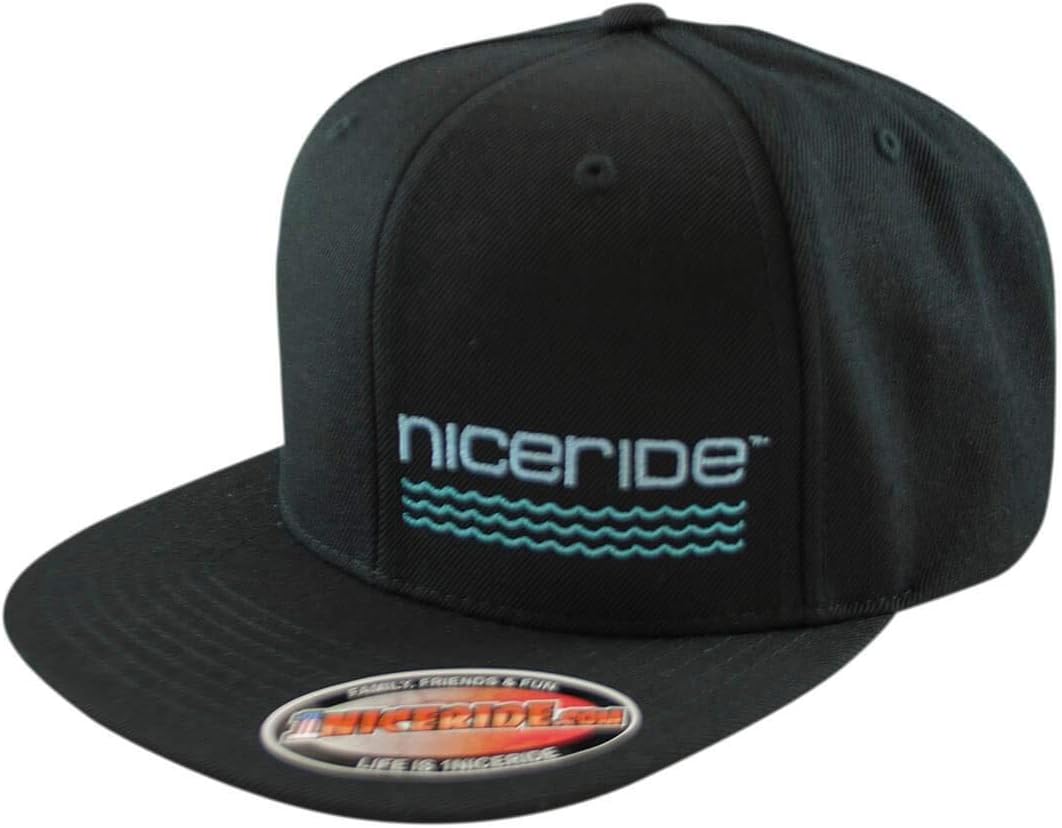 On The Water Black - 6089 Classic Snapback Trucker Baseball Hat