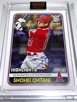 Amazon.co.jp: 【1of1! 世界1枚限定！】大谷翔平 Topps Archives