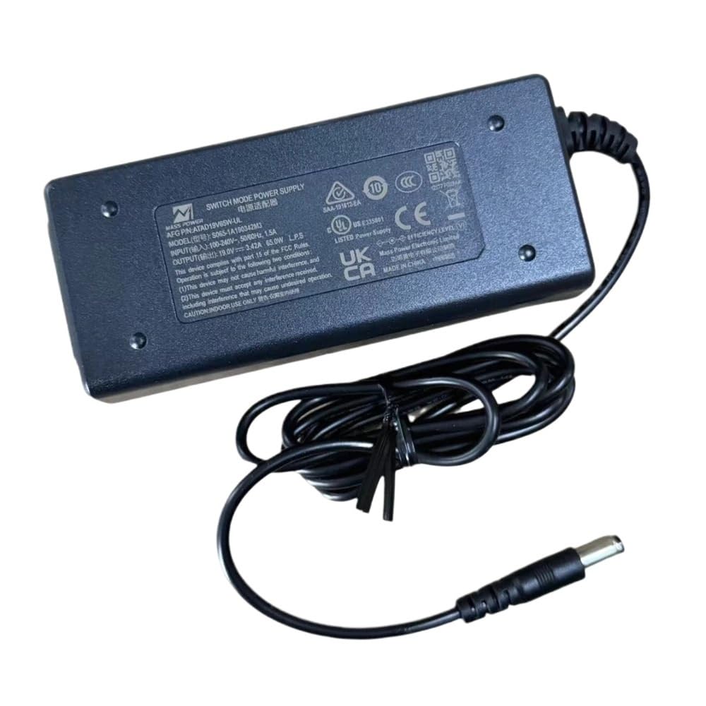 TNNBNT DC 19V 3.42A 65W Adapter Charger FOR Notebook Projector S065-1A190342M3 Power Supply 5.5 * 2.5mm(Adapter only)