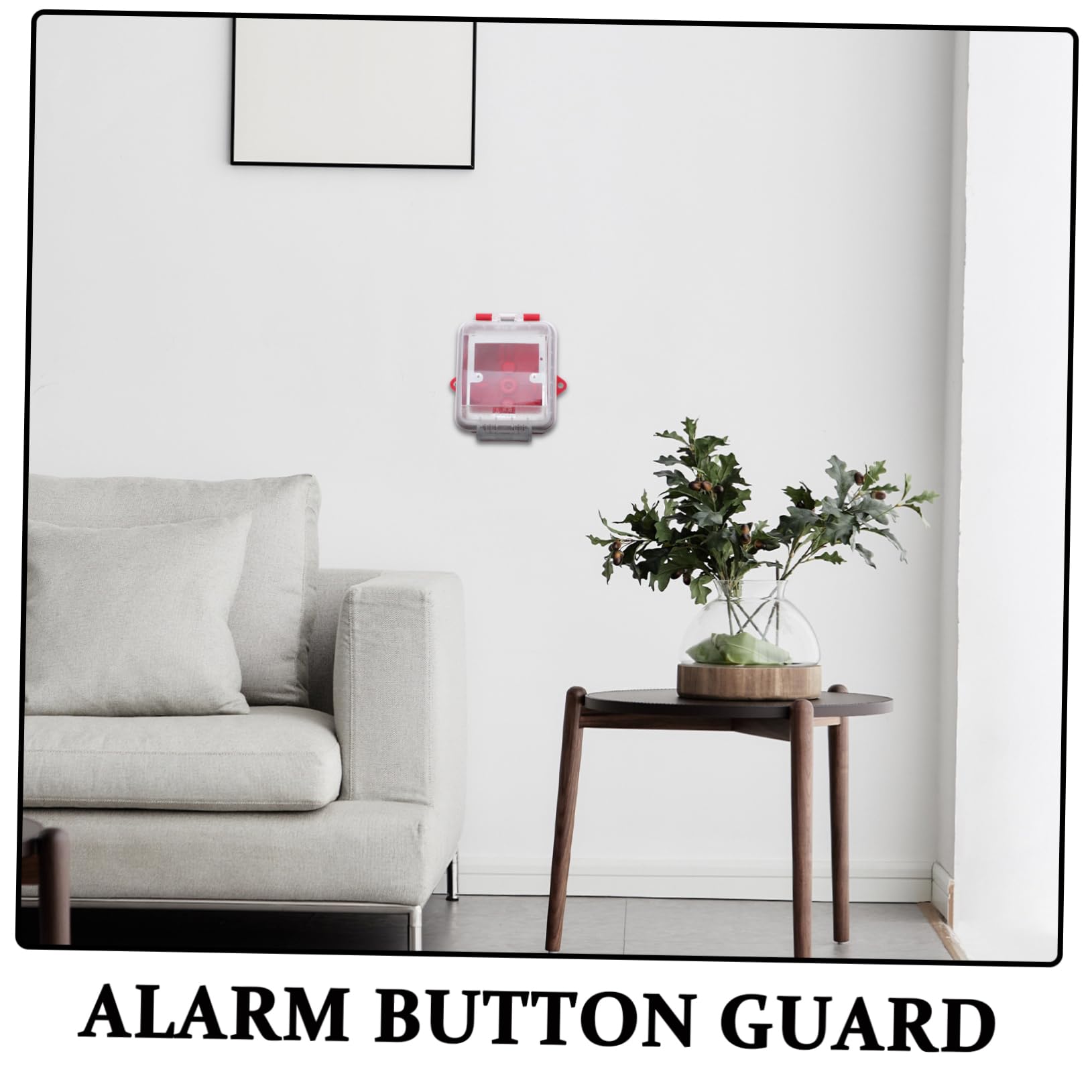Gatuida Protectora Transparente para Botón de Alarma Manual Sap Panel de Emergencia Resistente la Compatible con Sistema Sensor Instalación y Uso