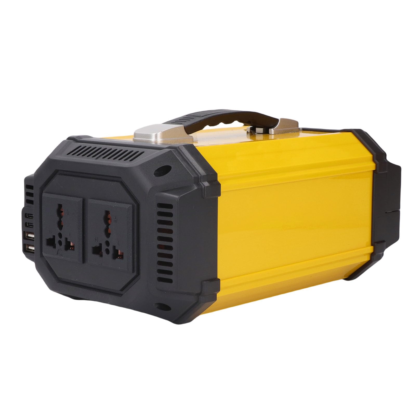 Keenso Przetwornica Czystej Fali Sinusoidalnej, ABS 12 V do 220 V Samochodowa Przetwornica Sinusoidalna 500 W Ciągła Moc Szczytowa 1000 W z Podwójnym Wyświetlaczem LCD USB do łodzi Samochodowej Domowe